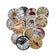 15Pcs Tim Holtz Style Watch clock vintage sticker Junk Journal Ephemera Retro DIY Album Aesthetic Stickers Scrapbooking Material
