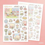Kawaii Bear Journaling Stickers Diary Planner