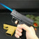 New Cigar Ignifier Gun Lighter & Cigarette Case Butane Inflatable Windproof Blue Flame Cigarettes Lighters & Smoking Accessories