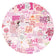 Pink Bible Christian Stickers