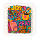 Pray Be Still Sticker — Joyful Floral Christian Faith Vinyl Sticker