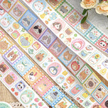 40mm*2m Ins Stamp Style Washi Tape DIY Scrapbook