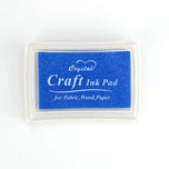 Ink Pad Ink Stamp Pad for DIY Craft Rubber Self Inking Roller Stamps Stationery Album for Scrapbooking Paper Decoration