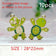 10PCS Kawaii Turtle Journal Charms