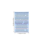 8 Sheets Bible Quote Stickers Inspirational Scrapbooking