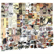 200 Pieces Vintage Ephemera Scrapbooking Supplies Pack for Journaling, Decoupage Paper Stickers Kit for Bullet Junk Planners