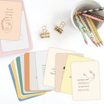 30pcs Inspirational Text Cards