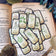 20Pcs Vintage Leaf Tag Label Stickers for Journaling Ephemera Collage Aesthetic Stickers Scrapbooking Material Art Junk Journal