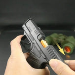 New Cigar Ignifier Gun Lighter & Cigarette Case Butane Inflatable Windproof Blue Flame Cigarettes Lighters & Smoking Accessories