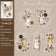 1pack/3pack  Stickers Traceable People Series 10pcs Vintage Retro Journal Backgrounds Female Ephemera Collage Base Decals
