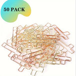 20/50 Pcs Cross Paper Clips, Bible Paper Clips, Bible Study Supplies, Christian Journaling Supplies, Bible Journaling Projects