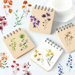 50/300PCS Ink Flower Sticker Pack Waterproof Transparent PET Brochure Flower Material Decorative Guitar Notebook Stickers
