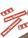 12 rolls/box of Christmas tree red green color washi tape, DIY photo album gift decoration supplies, foil stamping craft.