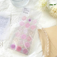 18pcs Vintage Wax Seal Stamp Stickers DIY Scrapbooking Journal Planner Decoration Korean Stationery Kawaii Envelope Sealing Tags