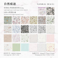 50 sheets Craft Vintage Scrapbooking Paper Kawaii Art Junk Journal Deco Sticker Natural Collection DIY Material Paper