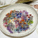 50 PCS Ink Flower Stickers Pack Waterproof Transparent PET Booklet Flower Material Decorative Guitar Notebook