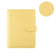 Macaroon Color A6/A5 PU Leather DIY Binder Notebook Cover Diary Agenda Planner Paper Cover School Stationery