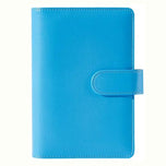Macaroon Color A6/A5 PU Leather DIY Binder Notebook Cover Diary Agenda Planner Paper Cover School Stationery