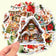50 pieces of Christmas vinyl stickers - perfect for laptops, water bottles, helmets, etc