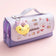 3D Kawaii Pencil Case Girls Decompression Pen Pouch Cute Waterproof School Supplies Aesthetic Organizer Box  Korean Stationery