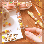 Aesthetic stationery items back to school Writing pens capybara gel pens Elegant pens Kawaii Stationery supplies cute pens