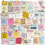 Bible Verse Scrapbook Stickers