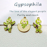 10PCS Kawaii Turtle Journal Charms
