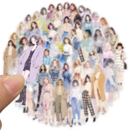 50/100/200PCS High Street Clothing Stickers Exquisite ' Clothing Materials Phone Cases Laptop Waterproof Stickers