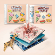 80 pcs Colorful Double Sided Origami Paper Fold Art Material DIY Handmade Folding Papers Flower Craft Paper Scrapbooking Decor
