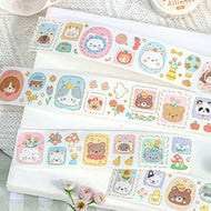 40mm*2m Ins Stamp Style Washi Tape DIY Scrapbook