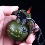 Grenade Model Cigar Igniter Creative Metal Windproof Lighter Novel Cigarette Lighters & Smoking Accessories Factory Direct Sales