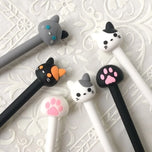 Cute Kawaii Cat Gel Pen Set – 10 Piece Novelty Writing Pen Collection