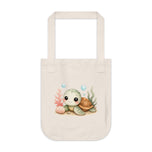 Cute Sea Turtle Canvas Tote Bag – Kawaii Marine Animal Beach Market Bag