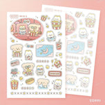 Kawaii Bear Journaling Stickers Diary Planner