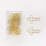 20/50 Pcs Cross Paper Clips, Bible Paper Clips, Bible Study Supplies, Christian Journaling Supplies, Bible Journaling Projects