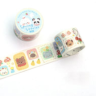 40mm*2m Ins Stamp Style Washi Tape DIY Scrapbook