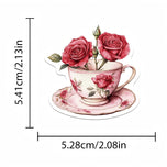 10/30/50pcs Cute Cartoon Red Pink Valentine Day Graffiti Stickers DIY Laptop Phone Fridge Scrapbook Decoration Sticker Decals