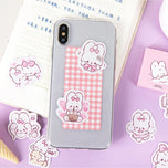 45 Pcs/pack Cute Rabbit Daily Kawaii Decoration Stickers Planner Scrapbooking Stationery Japanese Diary  Adhesive Stickers