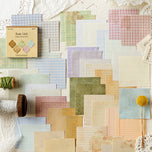 50 sheets Craft Vintage Scrapbooking Paper Kawaii Art Junk Journal Deco Sticker Natural Collection DIY Material Paper