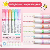 Kawaii Decorative Line Pen Set