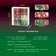 21 rolls/box, Christmas pattern bronzing washi tape, suitable for holiday party DIY, photo frames and gift box decoration gifts