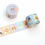 40mm*2m Ins Stamp Style Washi Tape DIY Scrapbook