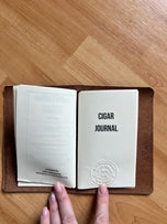 Handcrafted Leather Cigar Journal