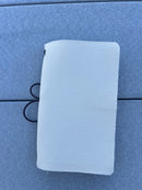 "Strawberries &amp; Cream" Handcrafted Leather Journal - Refillable Inserts