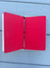 "Strawberries & Cream" Handcrafted Leather Journal - Refillable Inserts