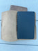 Men’s Minimalist Leather Pocket Journal with Black Inserts