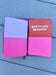 Handcrafted Plum Leather Journal - Valentine’s Day Gift for Daughter or Bestie