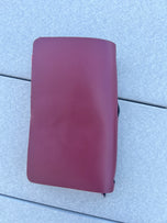 Handcrafted Plum Leather Journal - Valentine’s Day Gift for Daughter or Bestie