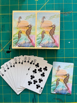 Vintage Sea Life Playing Cards – Nautical Coastal Ephemera for Junk Journals &amp; ATCs