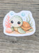 Cute Coastal Sea Life Sticker Pack – Waterproof Vinyl Dolphin, Turtle, Crab & Seal Stickers